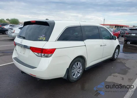 2016 Honda Odyssey Ex-L z USA, uszkodzony, nr VIN 5FNRL5H69GB065462